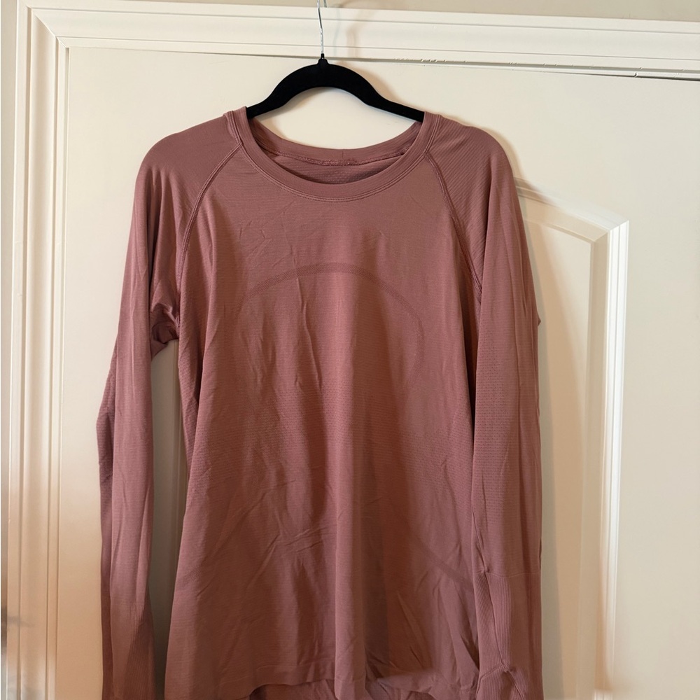 Lululemon Swiftly Tech Long Sleeve - Dusty Rose